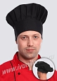Колпак повара мужской на резинке арт. ГУ-12-365-БЗ - 2