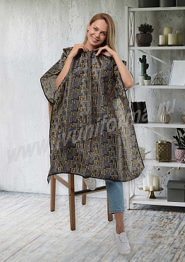 Пеньюар для парикмахера унисекс арт. УН-45-04-ТАФ